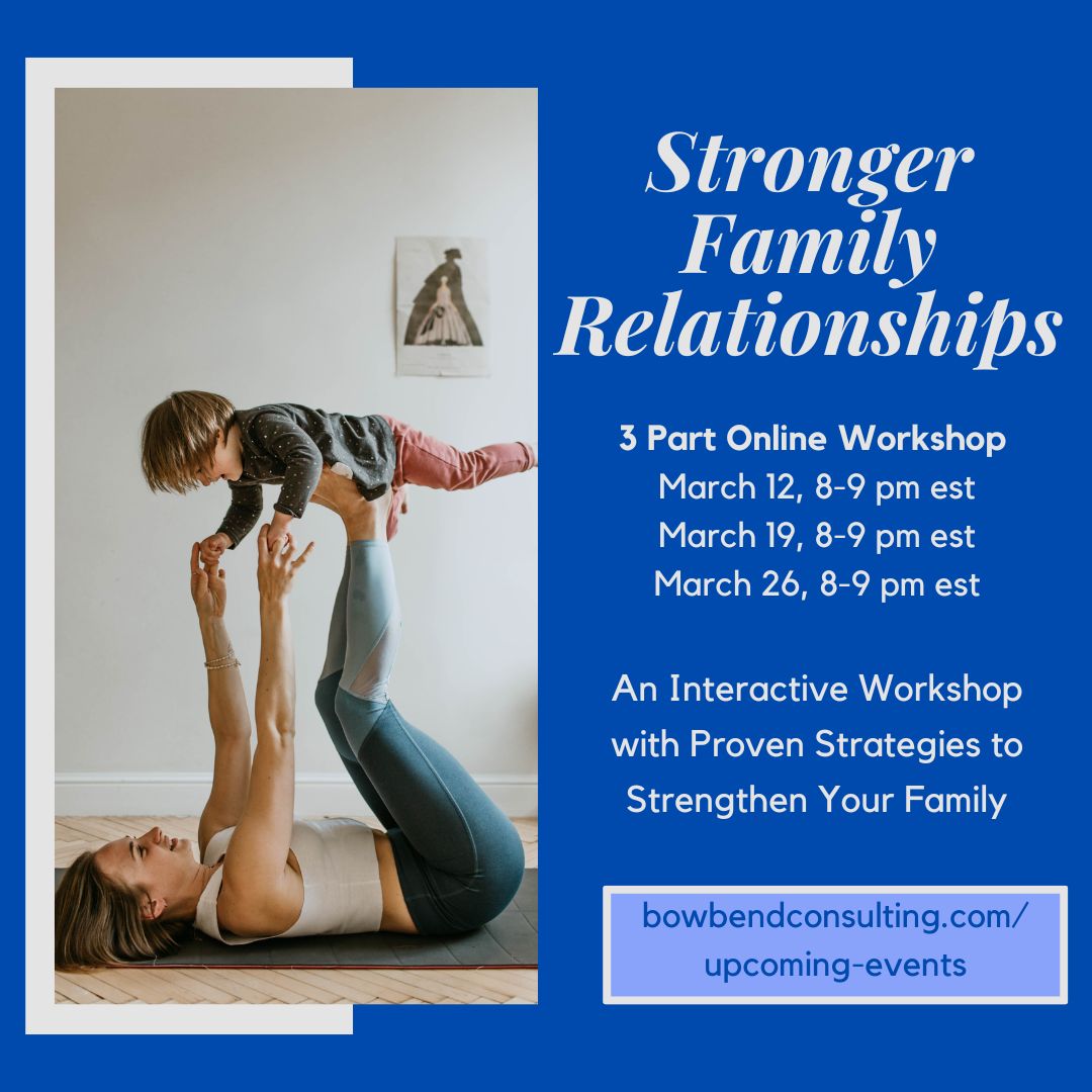 Building Stronger Family Relationships: Online Series