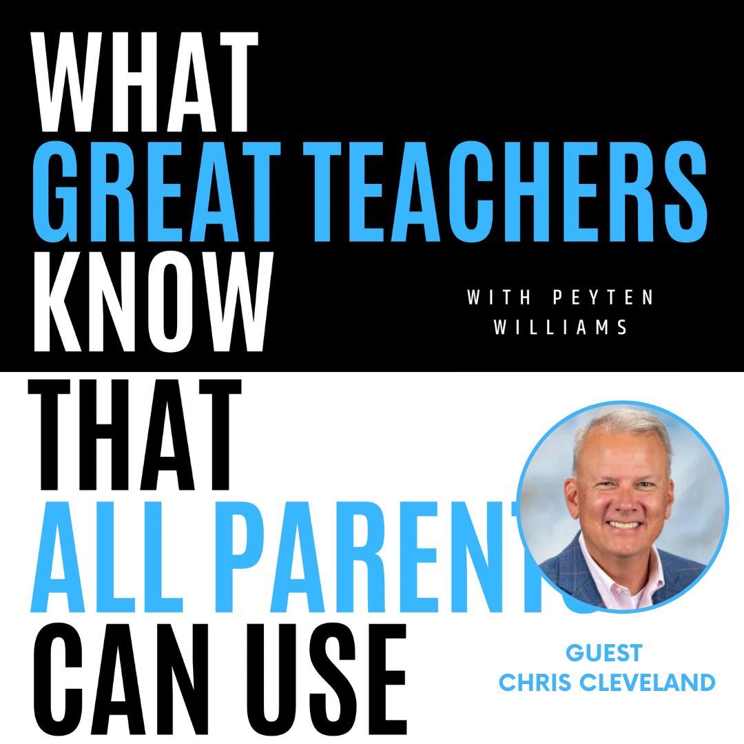 New Podcast Episode, Parenting with the End in Mind: Raising Children of Character with Chris Cleveland